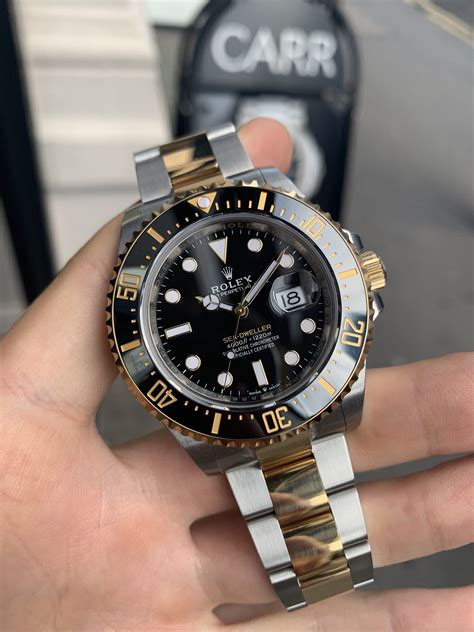 rolex sea dweller 43 gold|rolex sea dweller deep price.